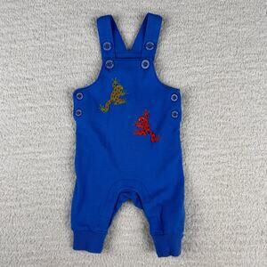 Joules‎ Baby Boy Jumpsuit 1M Blue Frog Adjustable Snap Jumpsuit Romper